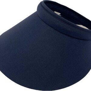Women's UV Protection Visor Wide Brim Cap Clip On Beach Pool Golf Fashion
